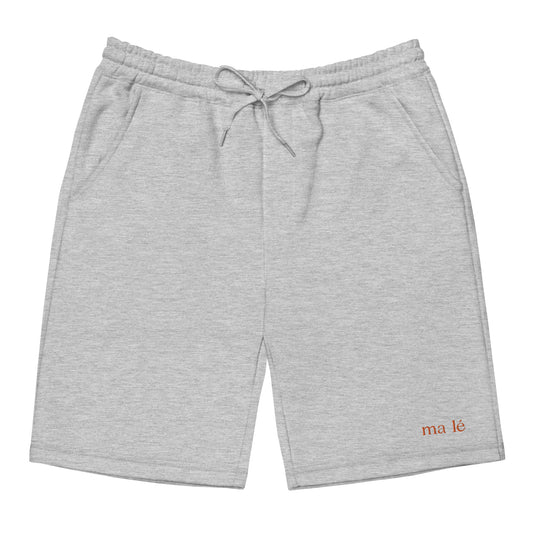 men’s fleece shorts