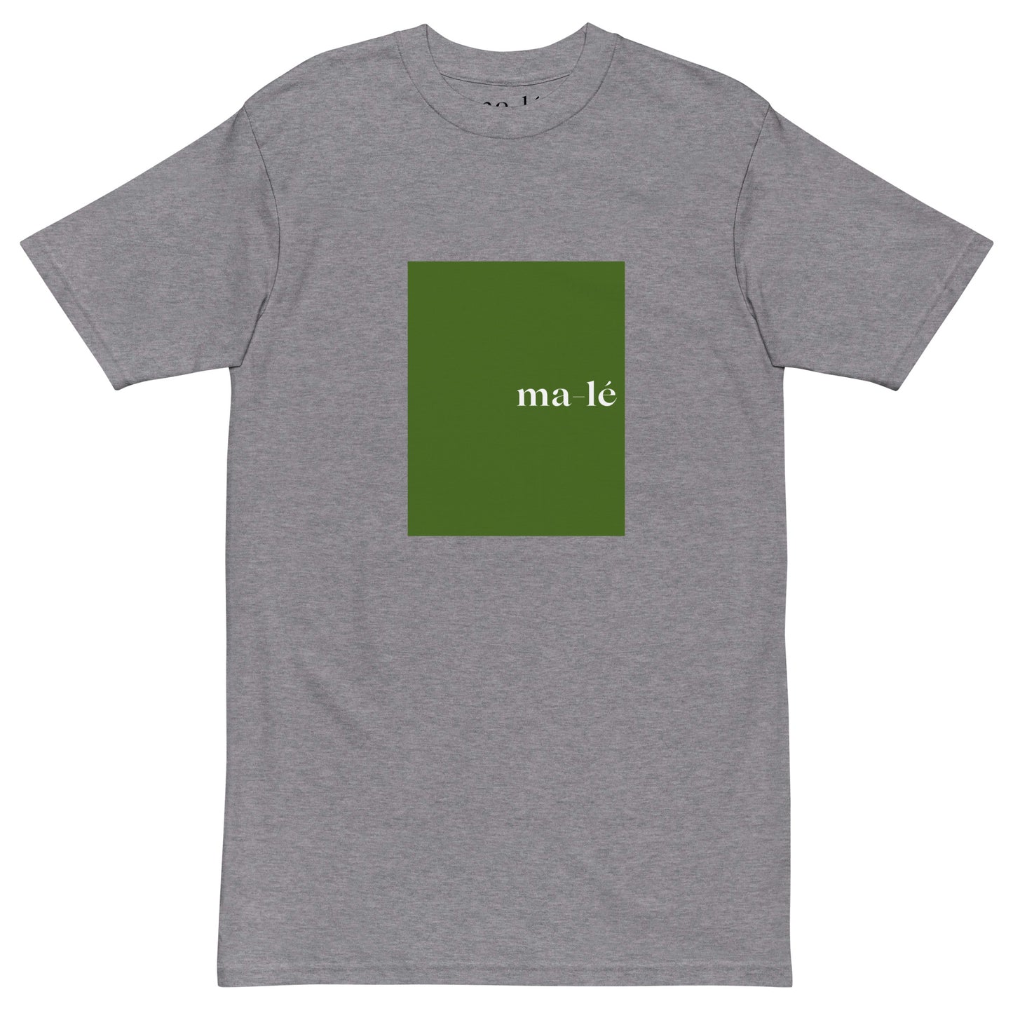 unisex relaxfit tee matcha block art