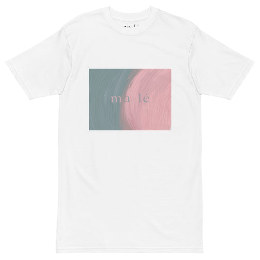 unisex relaxfit tee pastel oil paint art