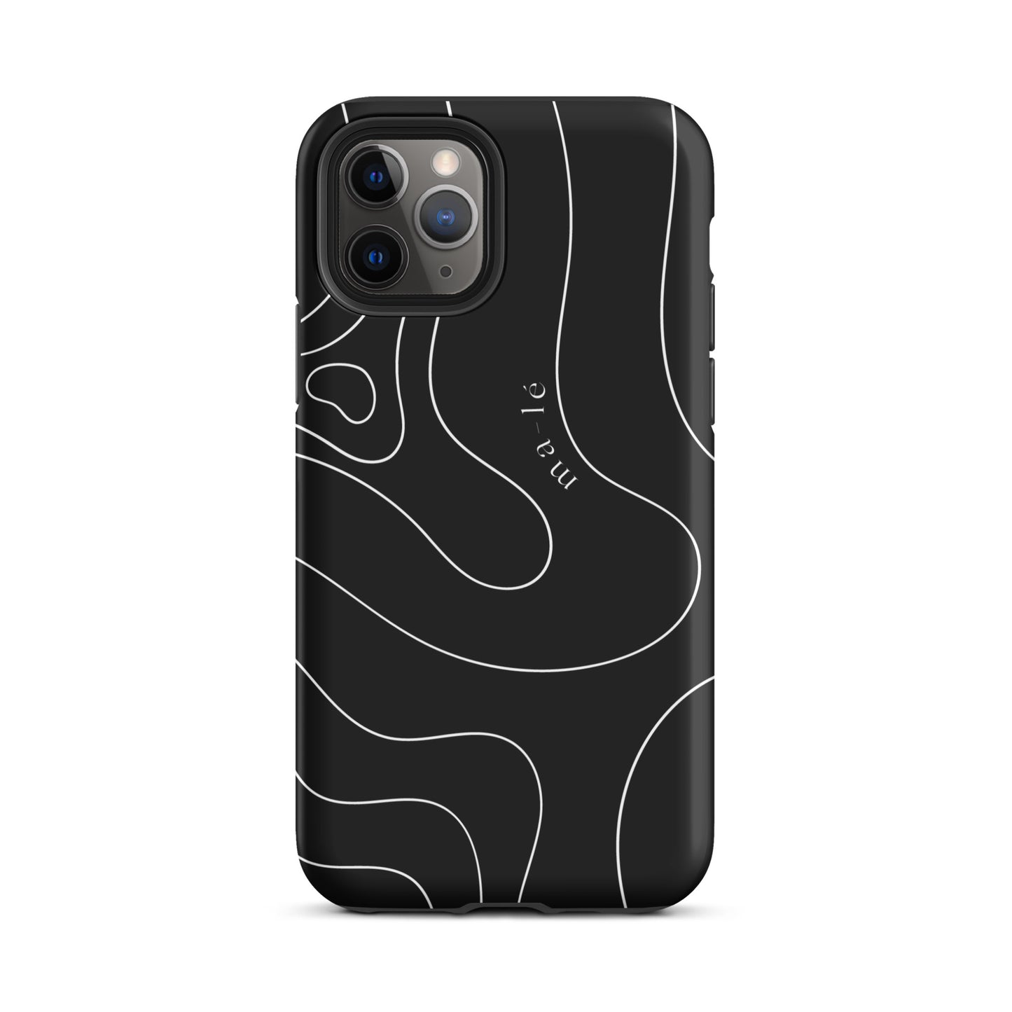 minimal line art phone case