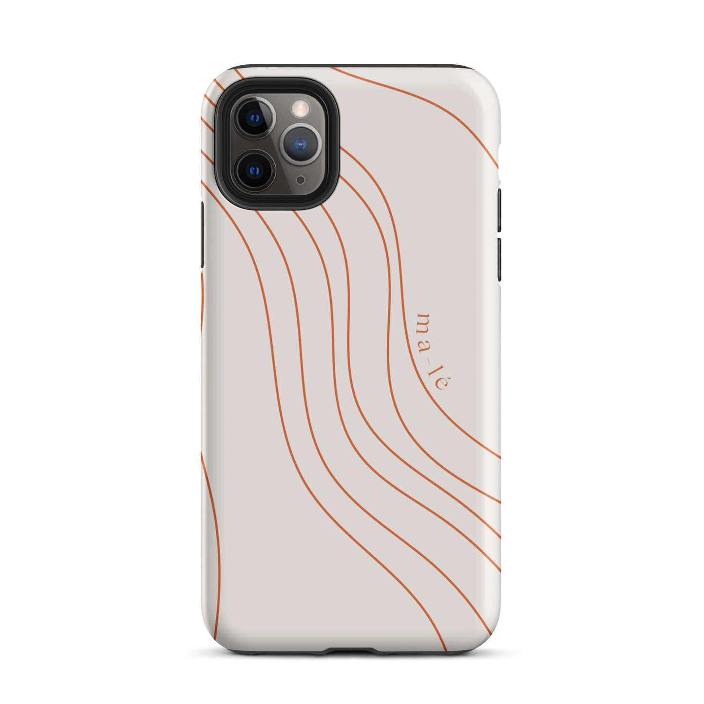 minimal line art phone case