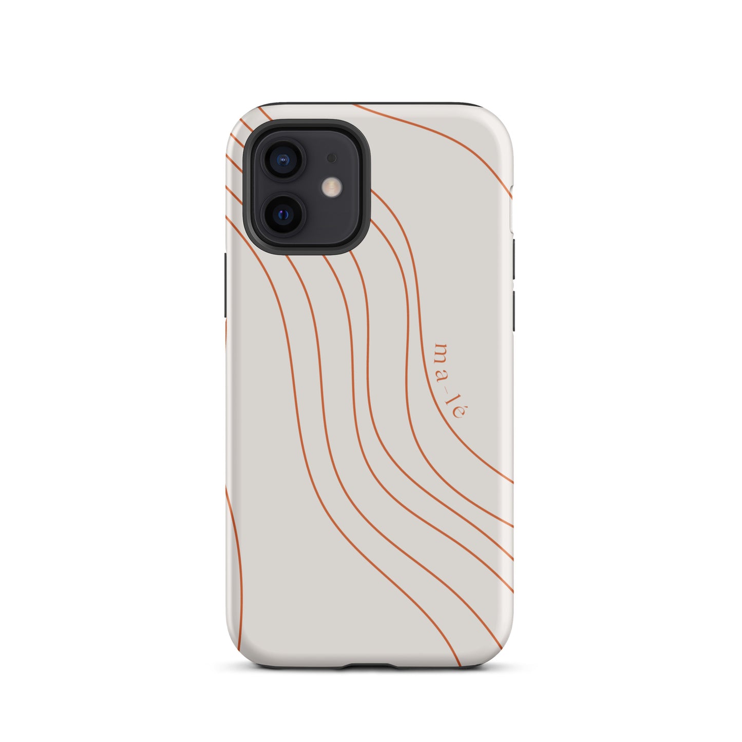 minimal line art phone case