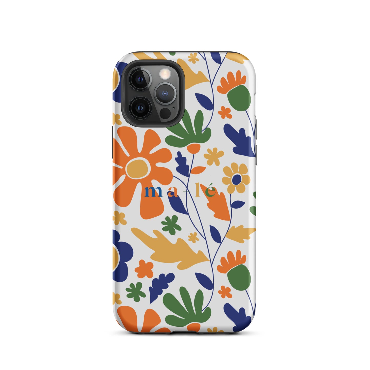 pop flower field phone case