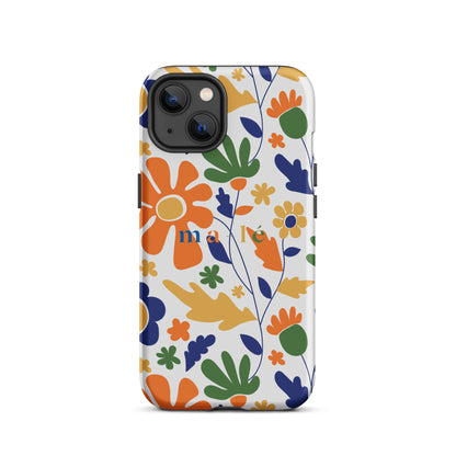 pop flower field phone case