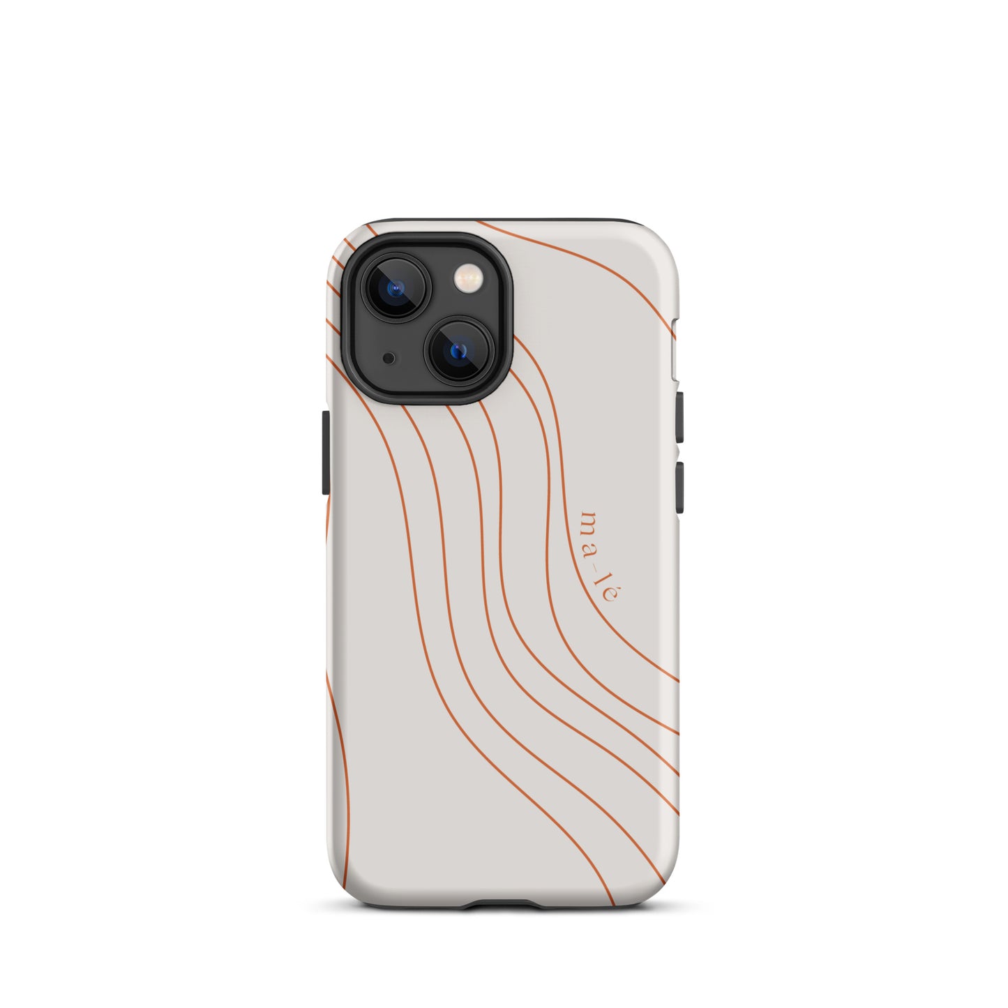 minimal line art phone case