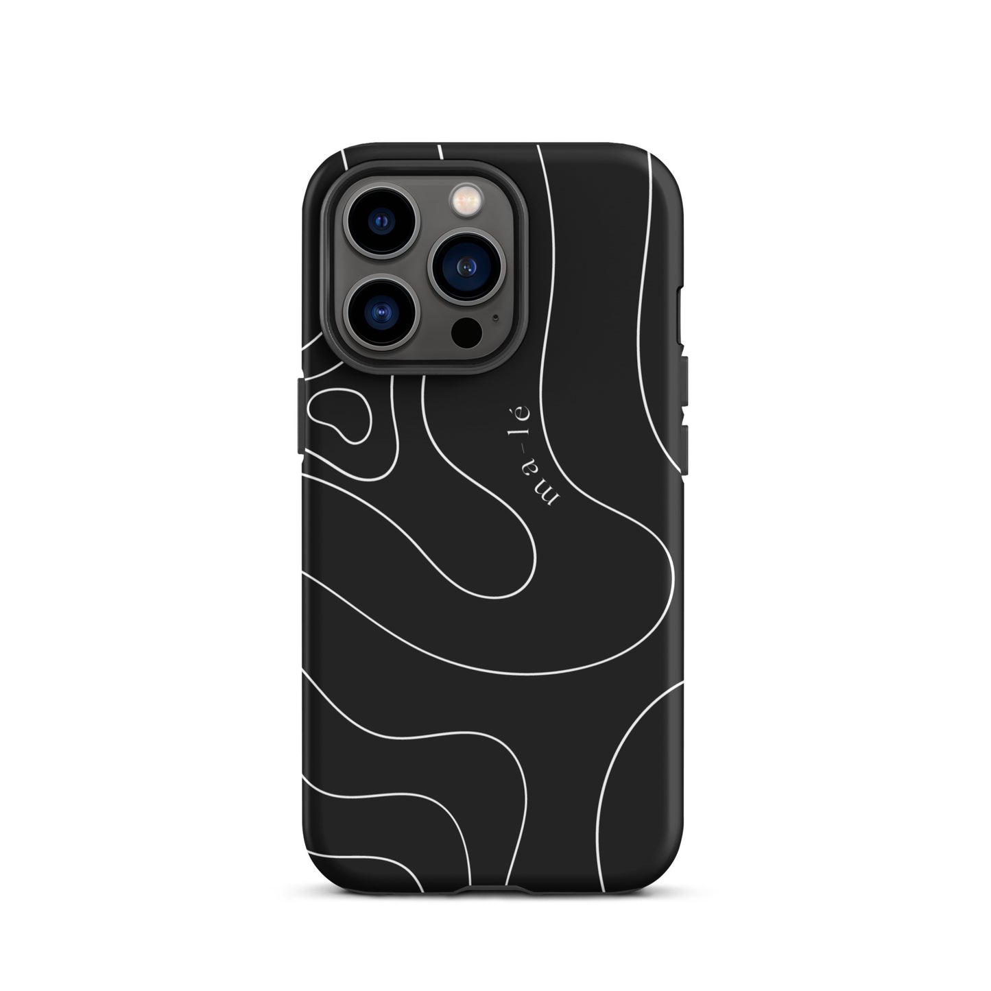 minimal line art phone case