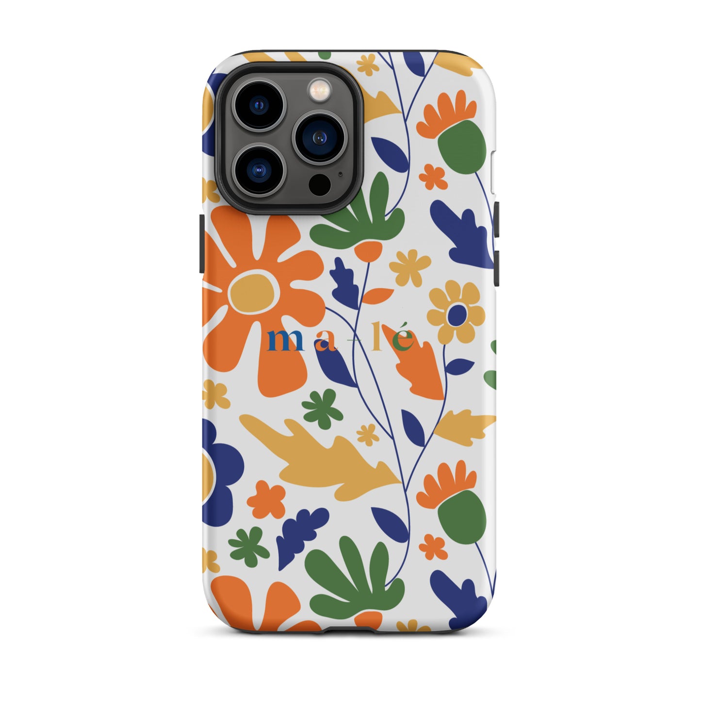 pop flower field phone case