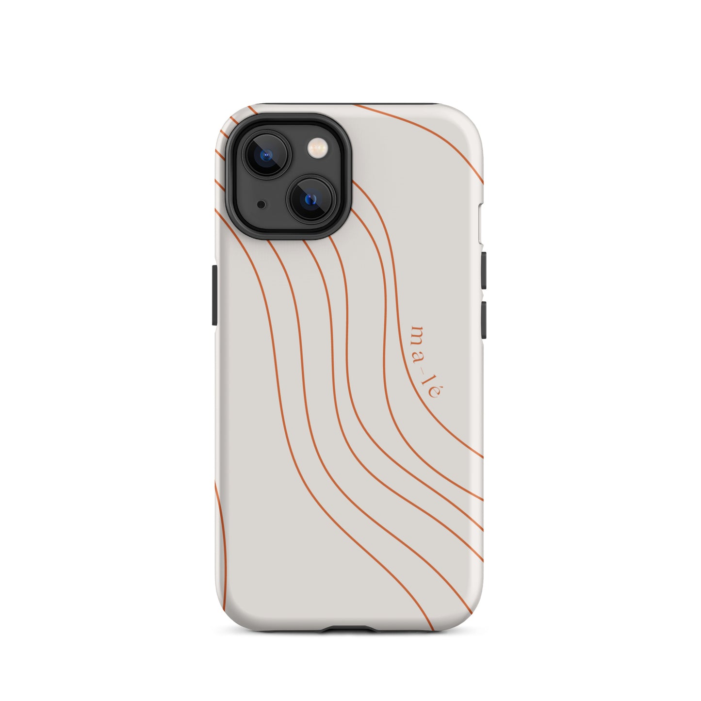 minimal line art phone case