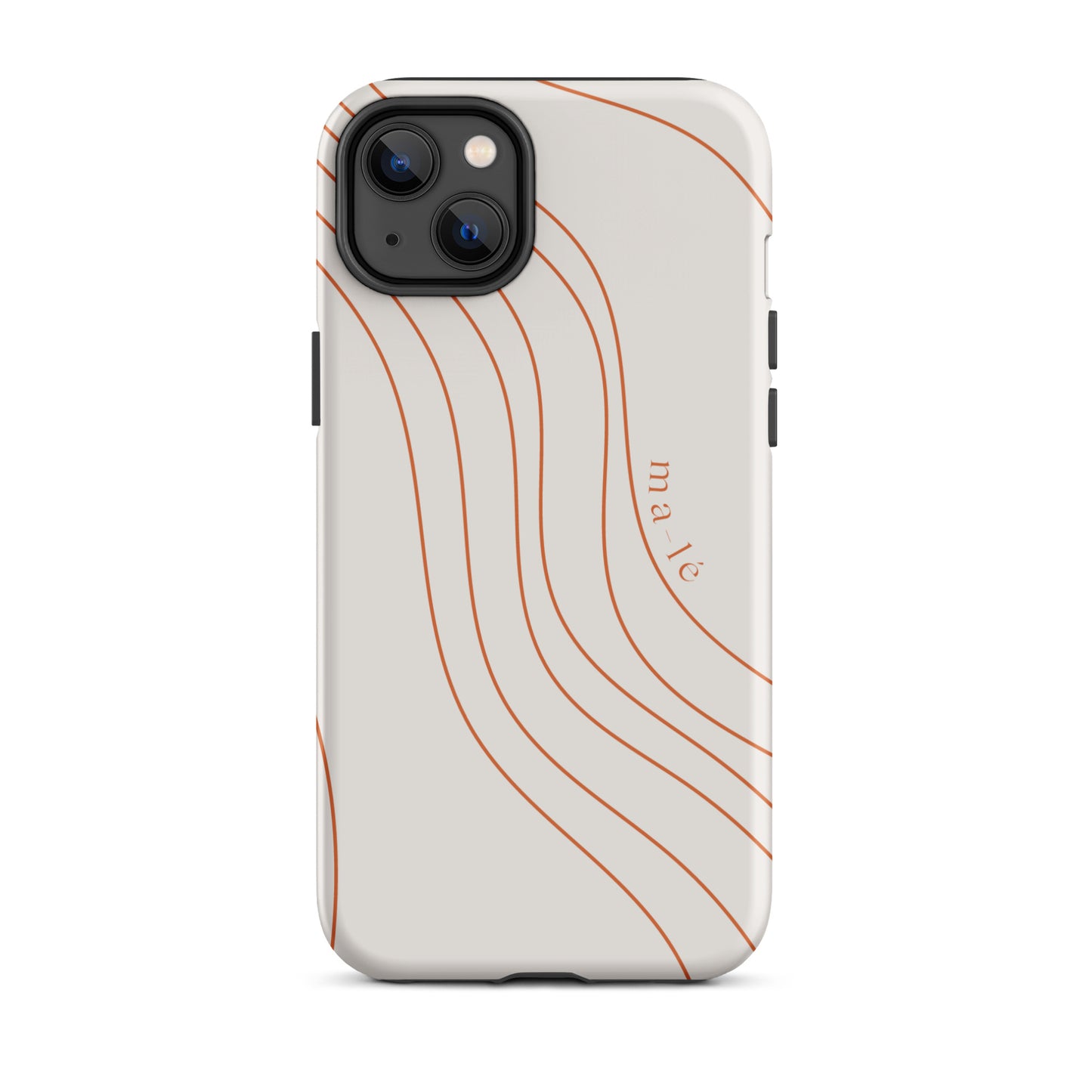 minimal line art phone case