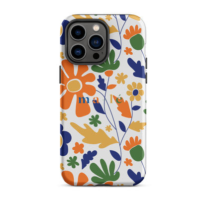 pop flower field phone case