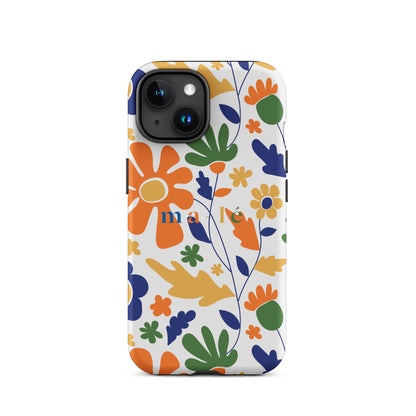 pop flower field phone case