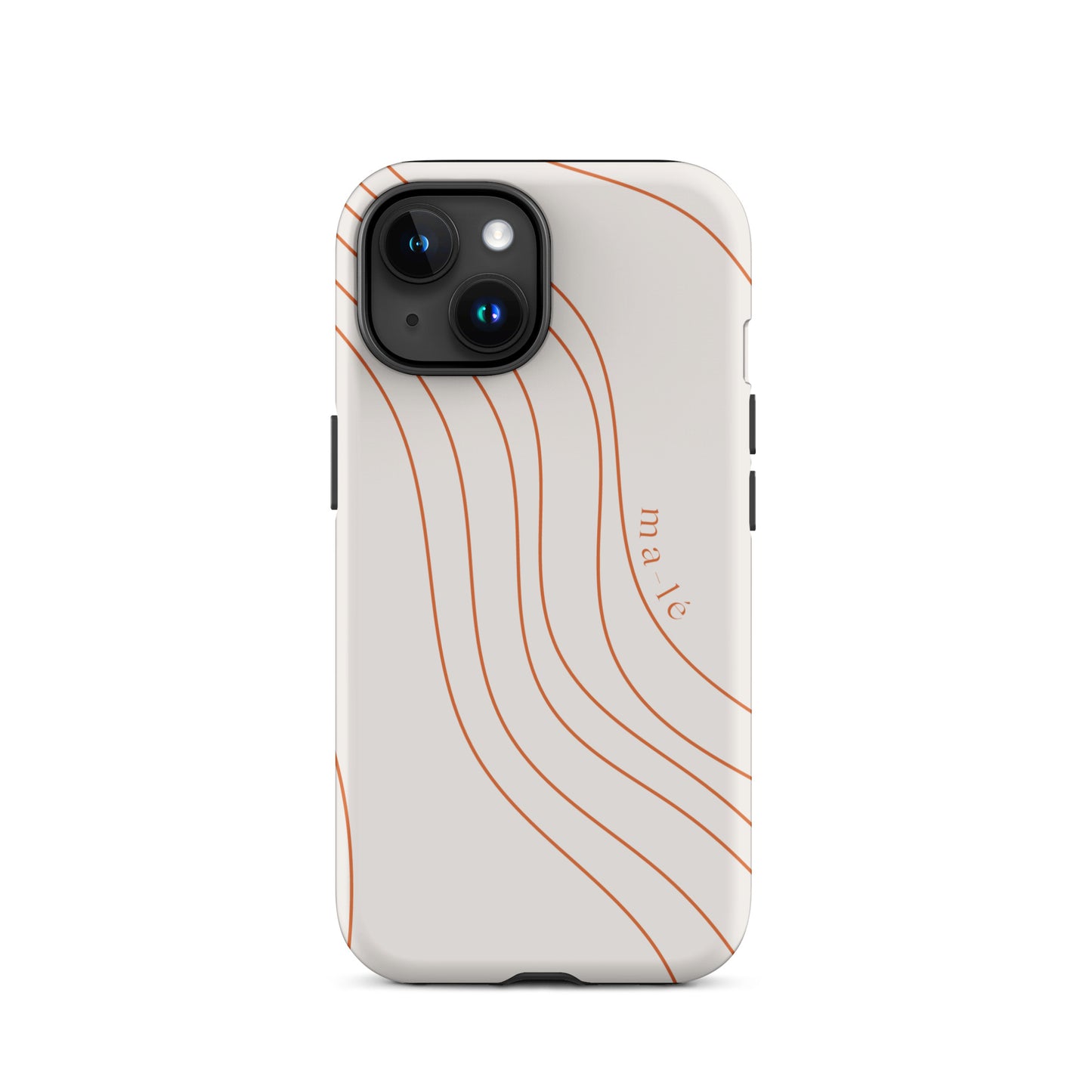 minimal line art phone case