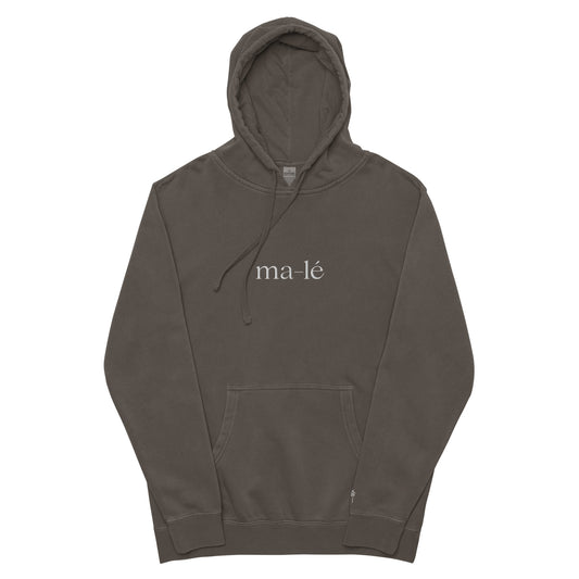 unisex ma-lé signature pigment-dyed hoodie