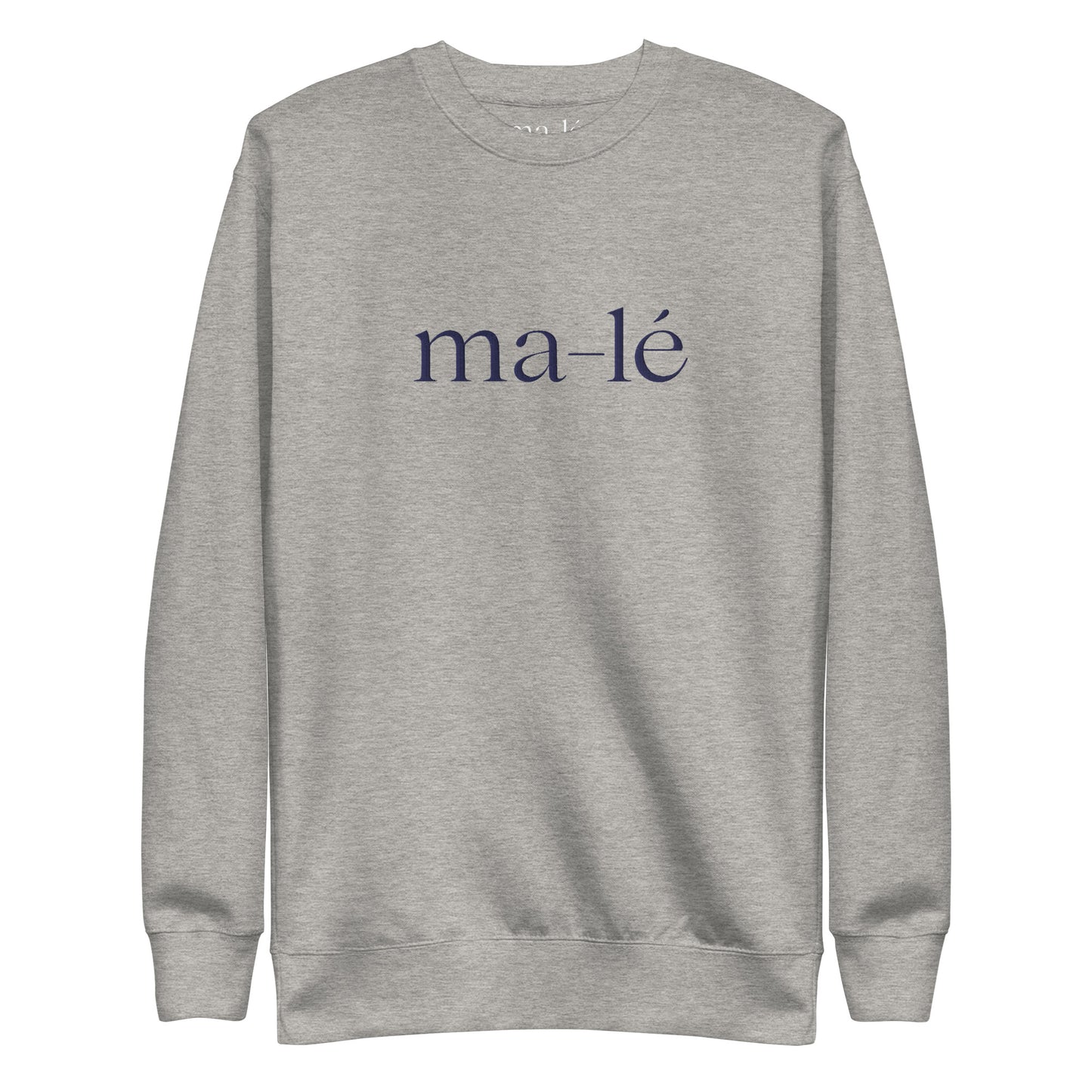 unisex ma-lé signature sweatshirt