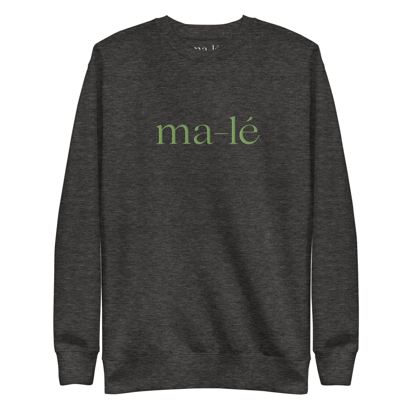 unisex ma-lé signature sweatshirt