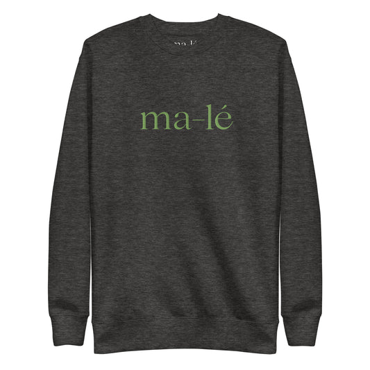 unisex ma-lé signature sweatshirt