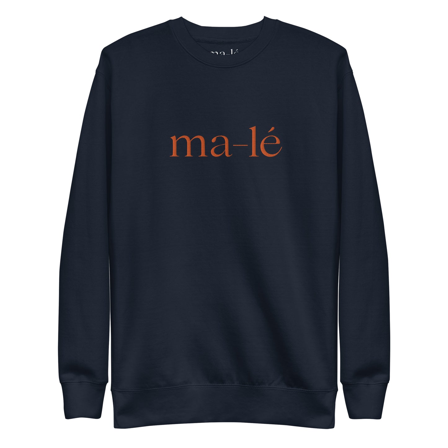 unisex ma-lé signature sweatshirt